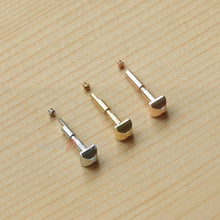 18K Rose Gold/Stainless Steel Watch Band Screw Tube Pin for Cartier Pasha WJ120151 42mm Watch