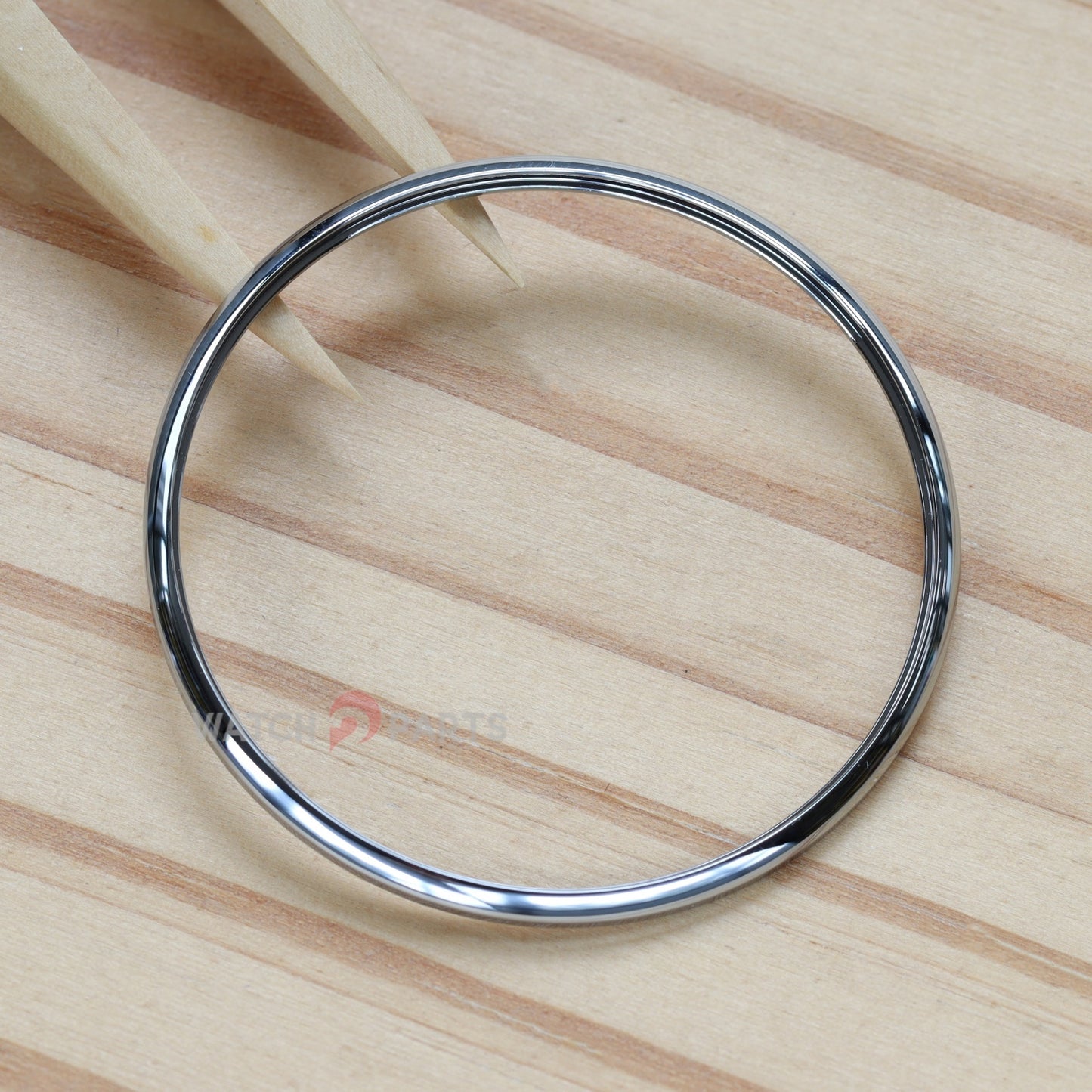 Bezel for Tudor Glamour Date 39mm Watch Steel Ring Silver Gold