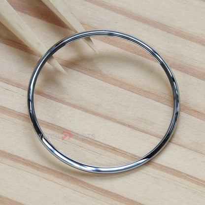 Bezel for Tudor Glamour Date 39mm Watch Steel Ring Silver Gold