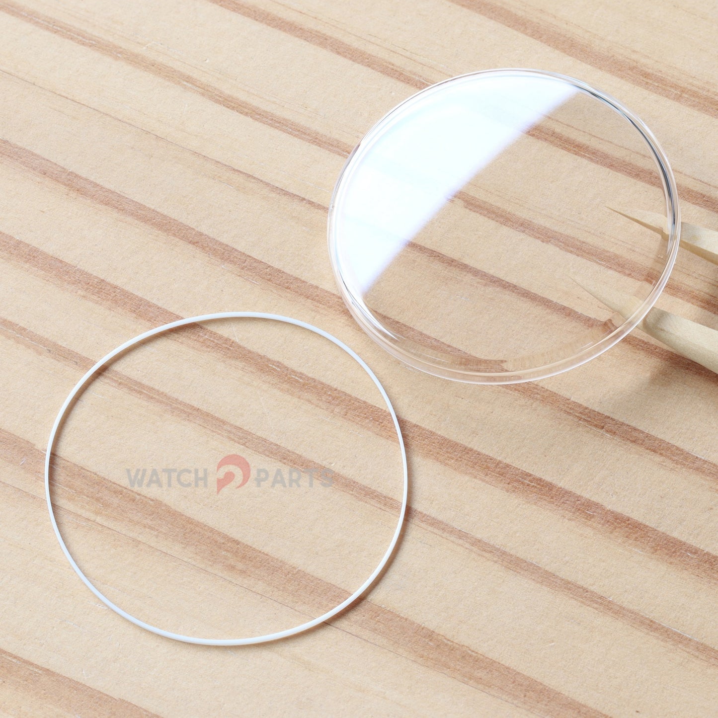 Watch Sapphire Crystal for IWC Portofino Hand-Wound IW5448 46mm Front&Case Back Glass - watch2parts