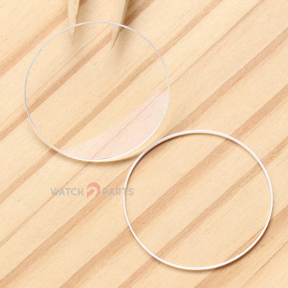 AR Coating Double Domed Sapphire Crystal&Gasket for Vacheron Constantin VC 83520/85050/83020 Traditionnelle/Quai de l'Ile Watch Glass