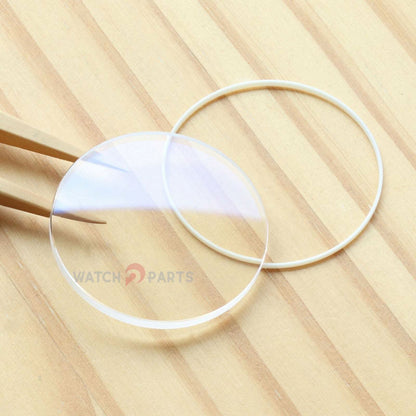 Guarda Sapphire Crystal per Breitling Superocean Heritage A23320 46mm Glass di orologio con guarnizione