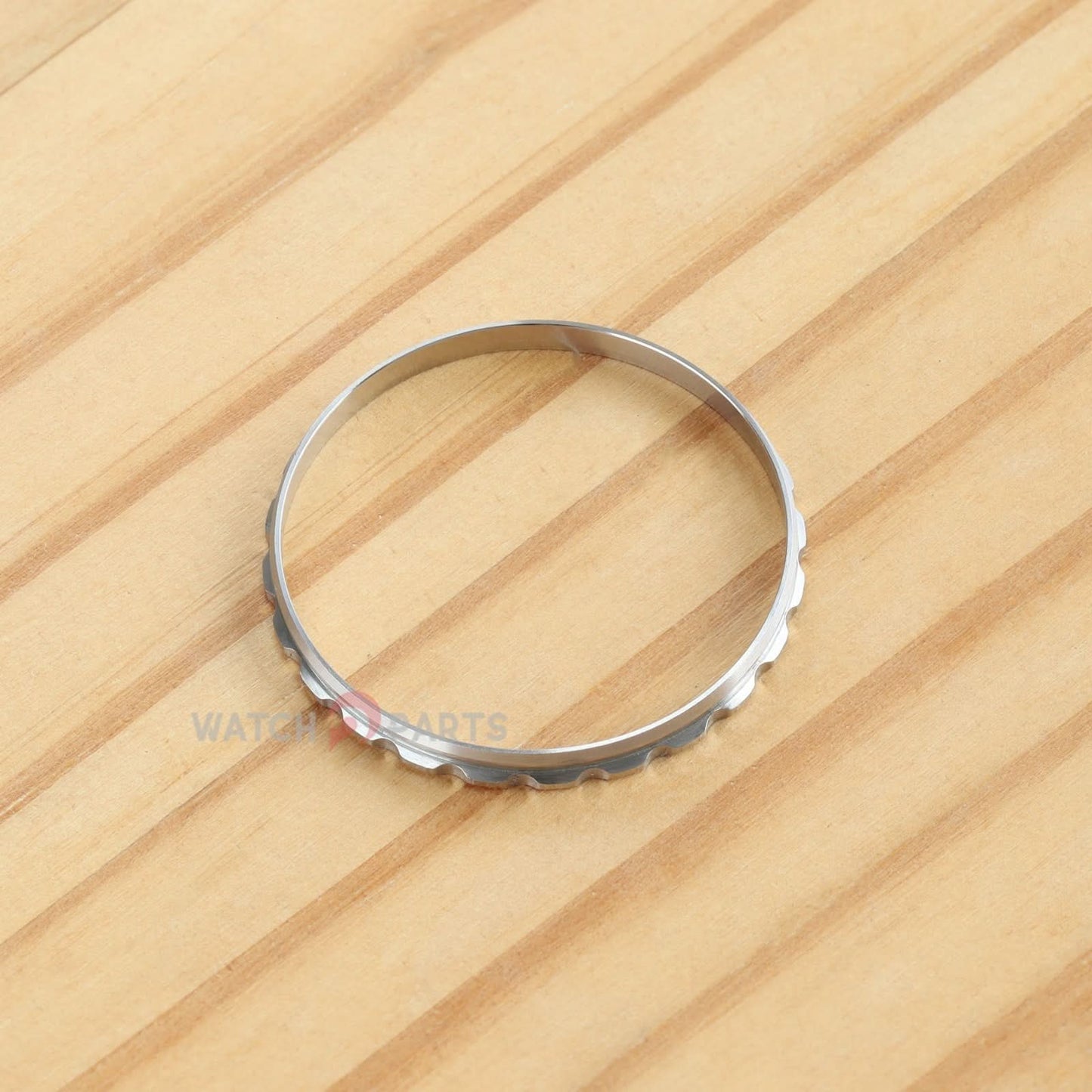 Bisel estriado+Junta de bisel de goma+Haga clic en Spring+Tension Spring+Bisel de retención para Rolex GMT-Master II 126710/116710