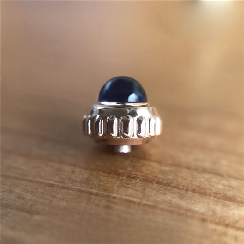 Sapphire Crystal Watch Crown pour Cartier Ronde 42 mm Man Watch (3517)