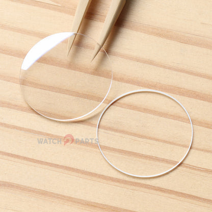 Double Domed Sapphire Crystal&Gasket for Vacheron Constantin VC Patrimony 81180 40mm Watch Glass