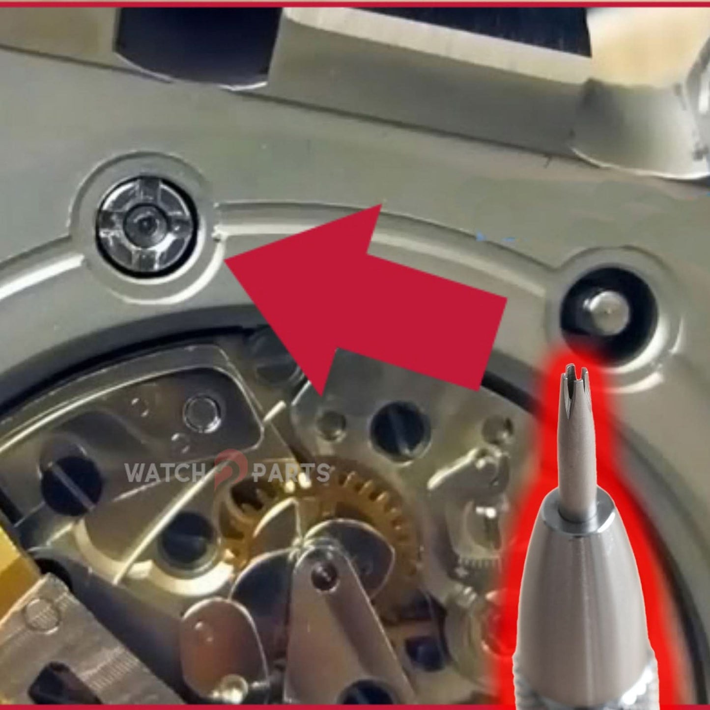 1.8mm 4 Prongs Watch Case Back Screwdriver for Audemars Piguet AP 67650/26048/67540/15450/15551 33/37mm Watch Back Cover Tools