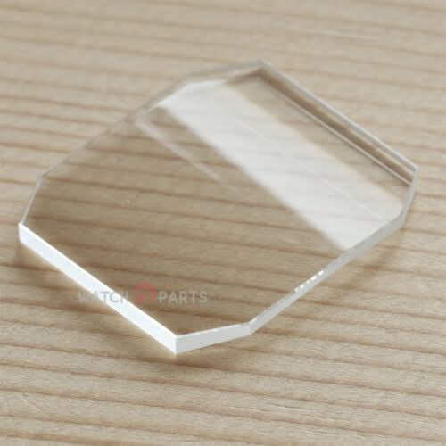 Mira Crystal para Patek Philippe 5124 Gondolo Front/Back Tapa Octragon Glass