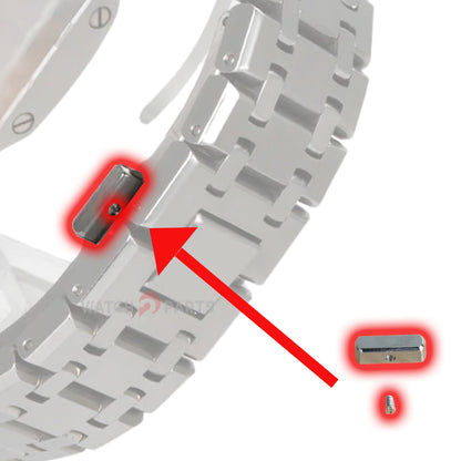 Watch Bracelet Buckle Pusher Cover Cap for Audemars Piguet 15202/15400 Royal Oak 39/41mm Watch