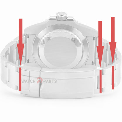 Watch Jubilee Band Screw Tube for Rolex Datejust 36 16233/16234 36mm Watch Strap Link Pin