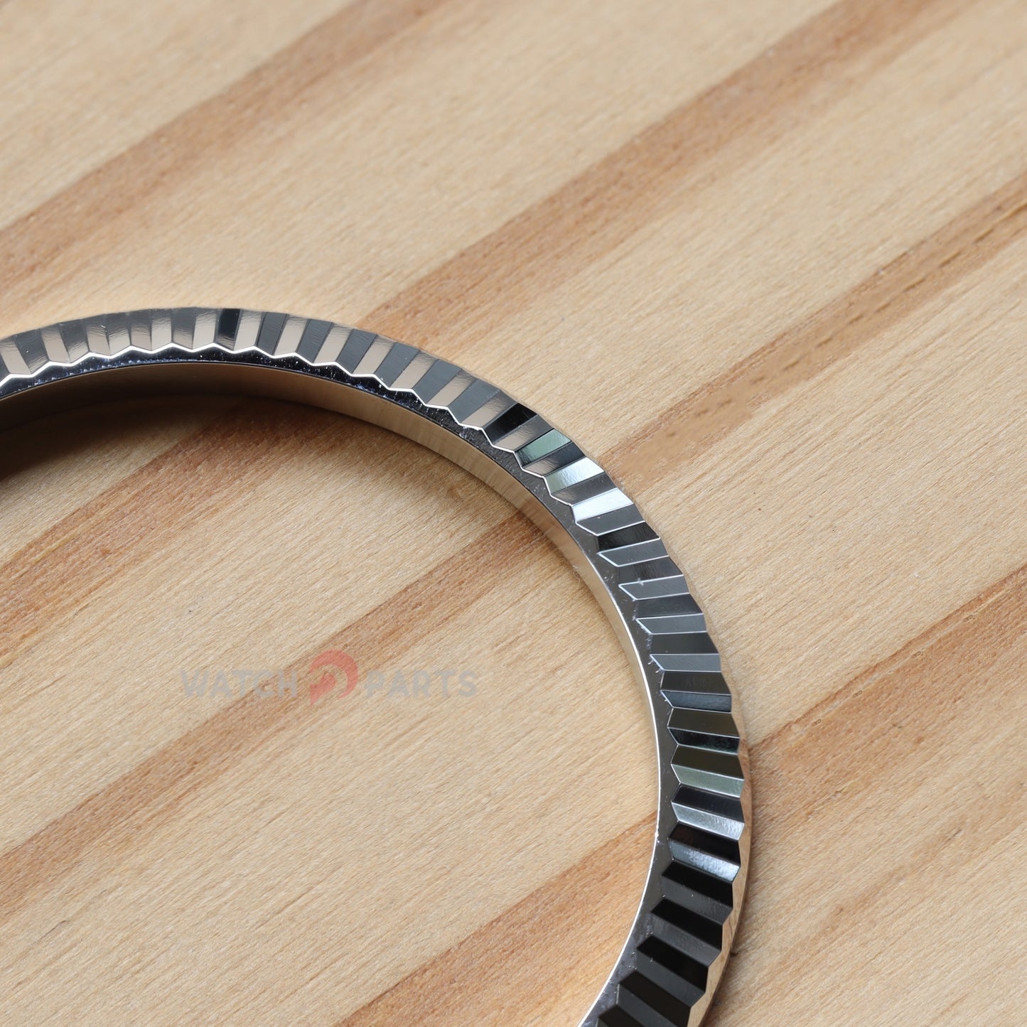 Steel Watch Fluted Bezel Insert for Rolex Day-Date 40 228239/228236/228206 Dog Toothed Ring 40mm Watch - watch2parts