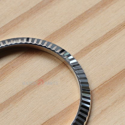 Steel Watch Fluted Bezel Insert for Rolex Day-Date 40 228239/228236/228206 Dog Toothed Ring 40mm Watch - watch2parts