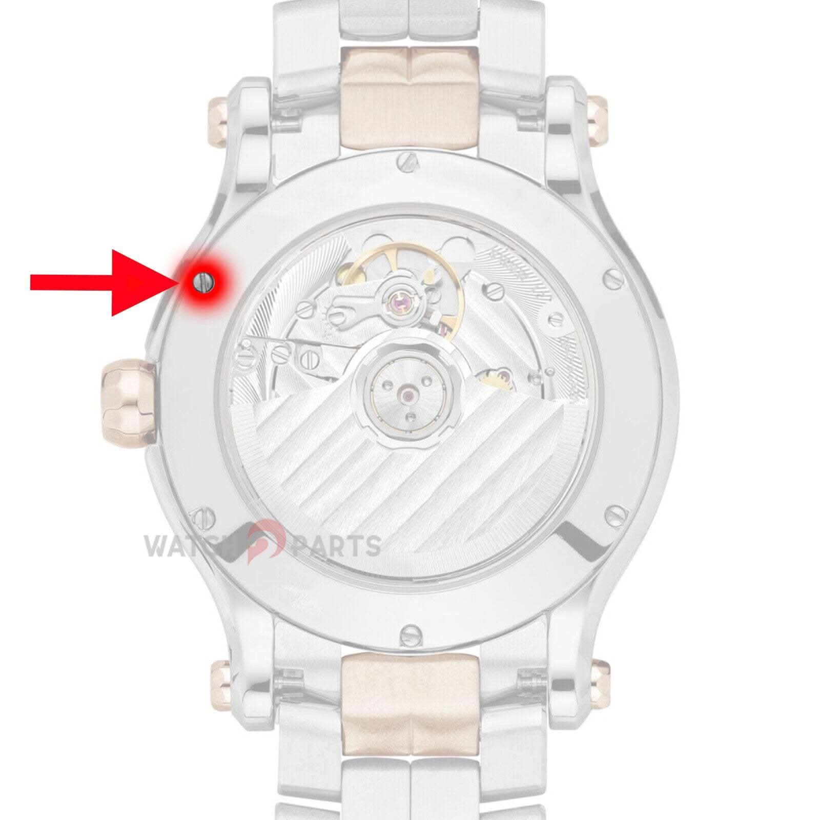 Watch Case Back Schraube für Chopard Happy Sport 278559 36mm Uhr