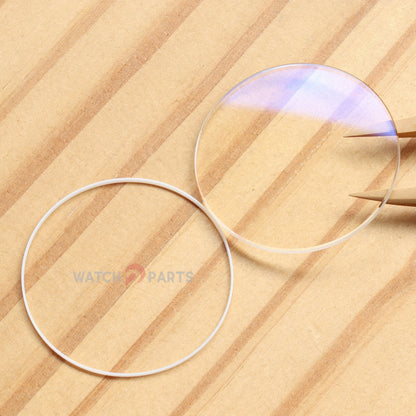 Double-sided AR Coating Watch Sapphire Crystal&Gasket for Chopard L.U.C 16/8413 40mm Glass