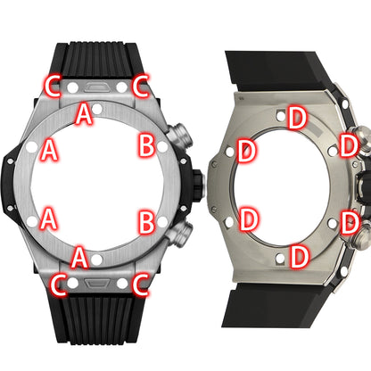 Mira el tornillo para Hublot Big Bang 411 45 mm Caja de bisel