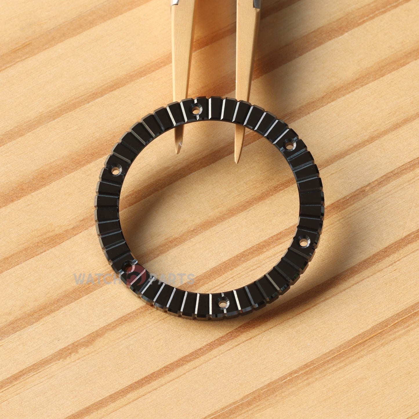 Polished Ceramic Watch Bezel for Hublot Big Bang Caviar 346 41mm Watch Black