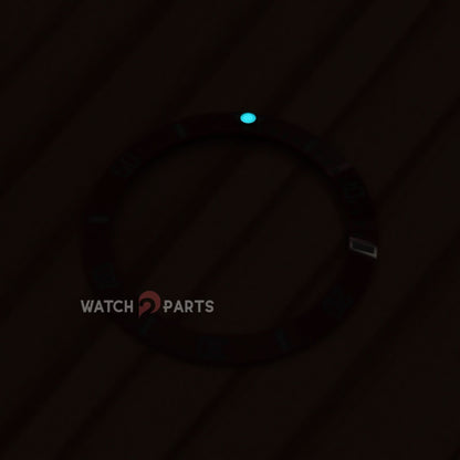 Mira el bisel de cerámica rojo para el reloj Rolex Submariner 116610 40 mm