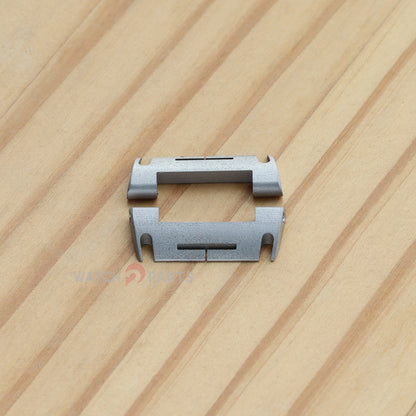 Steel 28/30mm Watch Leather Strap Insert for IWC Ingenieur Watch Band Link