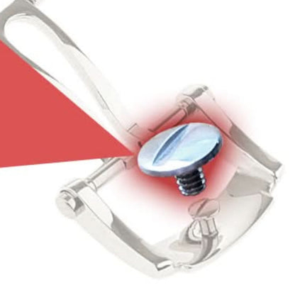 Watch Band Clasp Screw for Patek Philippe Nautilus Watch Leather Strap Deployment Buckle