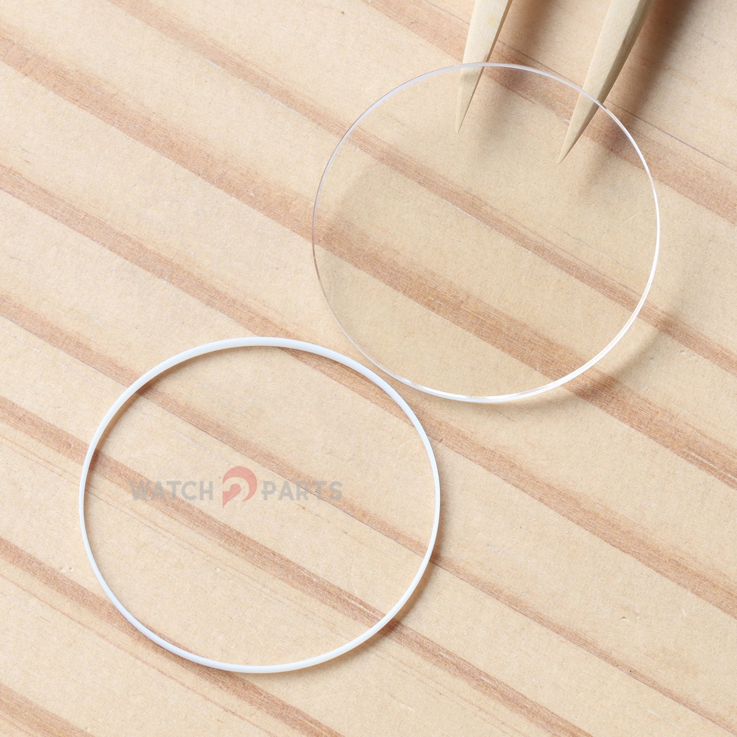 AR Coating Watch Glass for IWC Ingenieur Chronograph IW378511/3227 45mm Sapphire Crystal - watch2parts