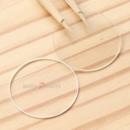 Double Domed Sapphire Crystal&Gasket for Vacheron Constantin VC Retrograde 4010U/4000U 42.5mm Watch Glass