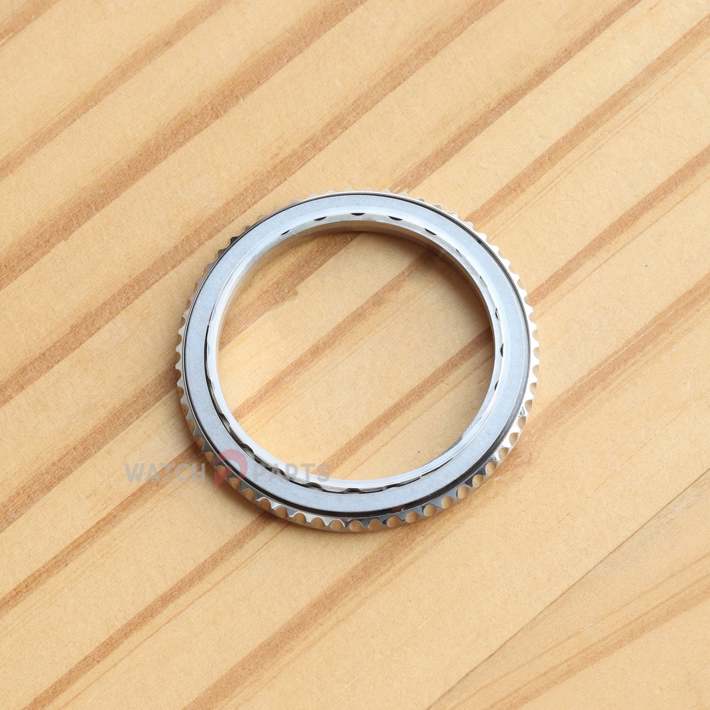 Bisel estriado+Junta de bisel de goma+Haga clic en Spring+Tension Spring+Bisel de retención para Rolex GMT-Master II 126710/116710