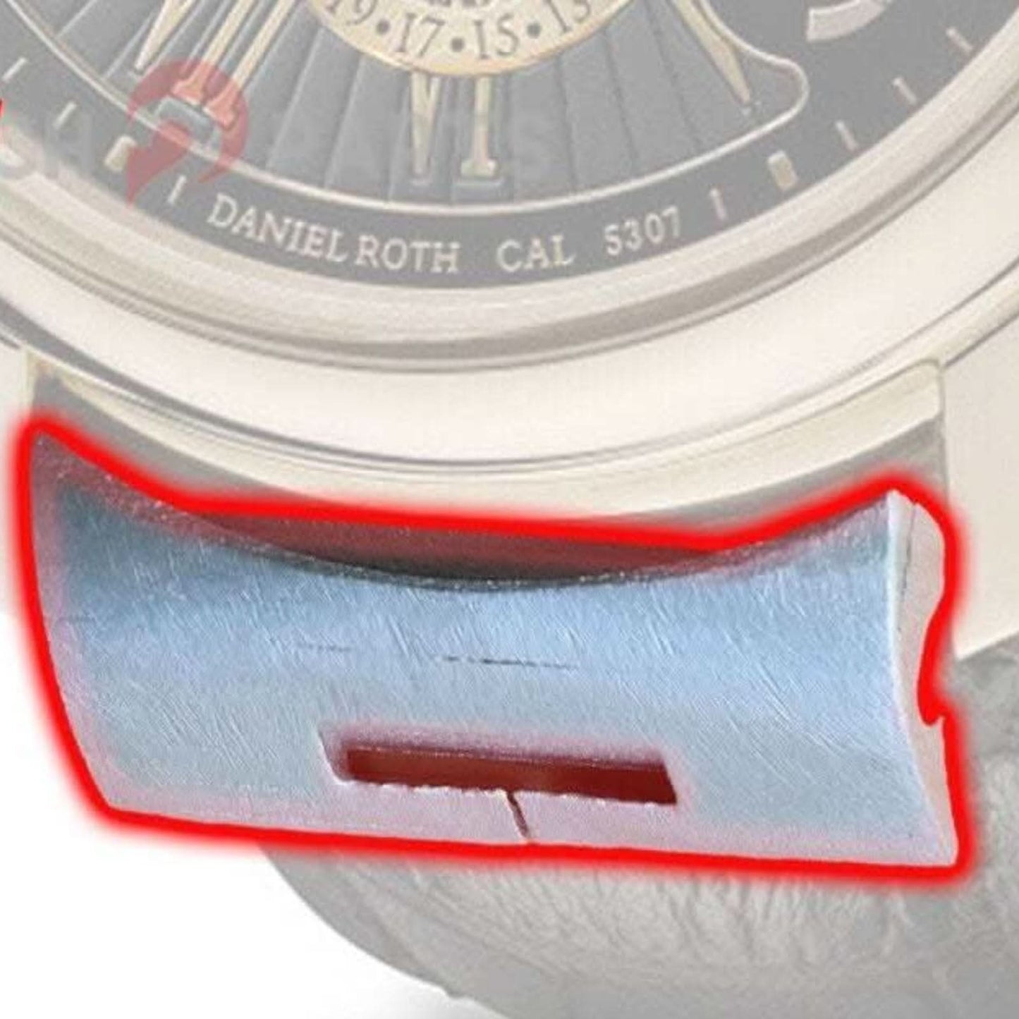 18/21mm Watch Leather Strap Insert Inside Steel for Bvlgari Bulgari Watch Band