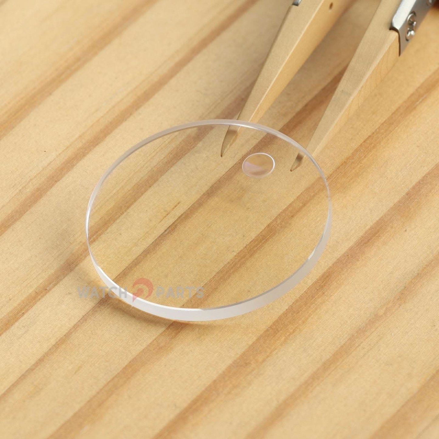 Crystal saphir pour ulysse nardin dames plongeur un 8156-180 Verre de montre