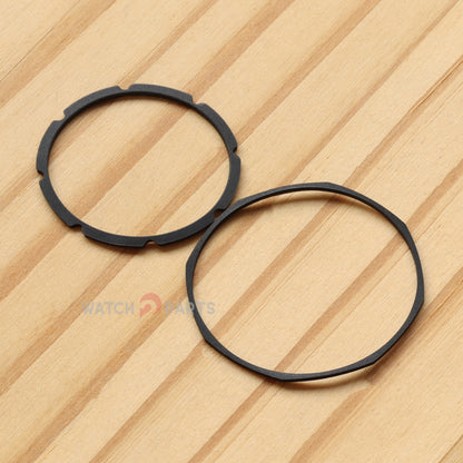 Watch Bezel/Case Back Rubber Gasket Waterproof Ring for Audemars Piguet Two-Tone 4100SA Royal Oak 36mm Watch - watch2parts