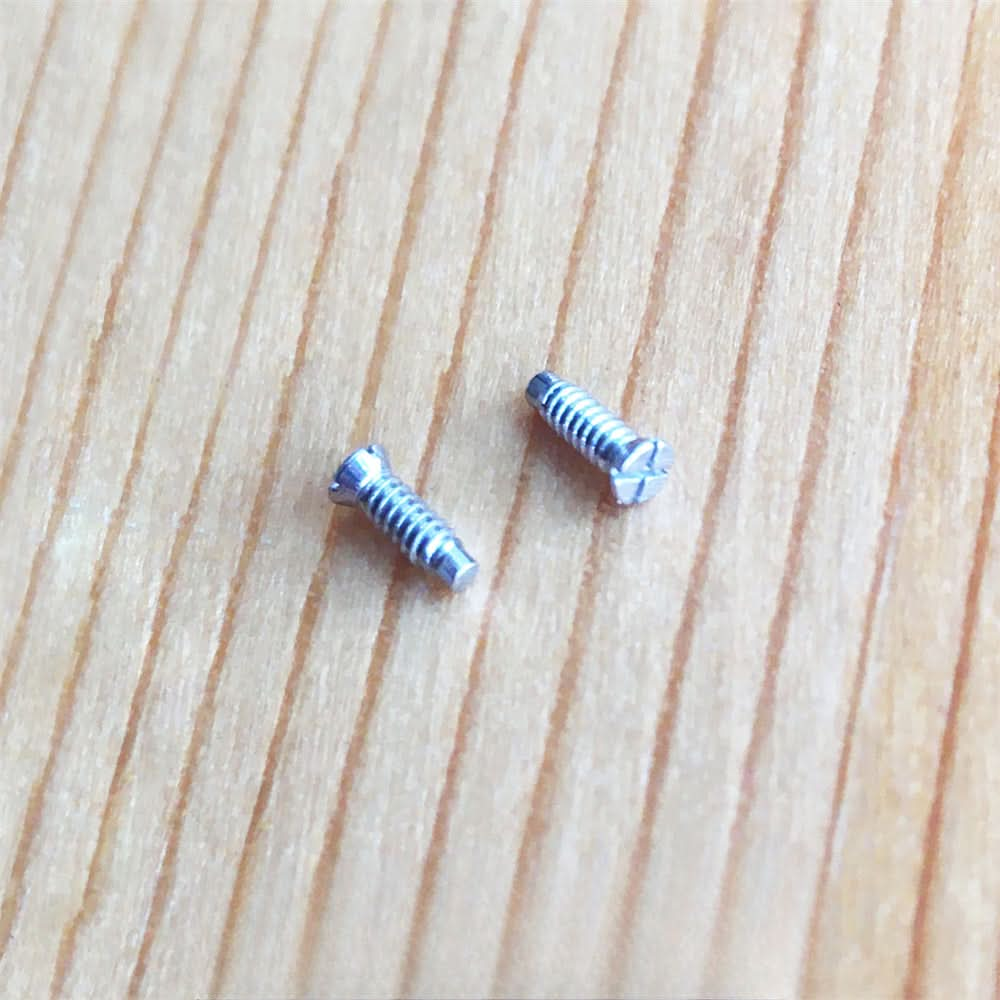 Cross Watch Screw for Jaeger Lecoultre Reverso Dame Watch Case داخل الأجزاء