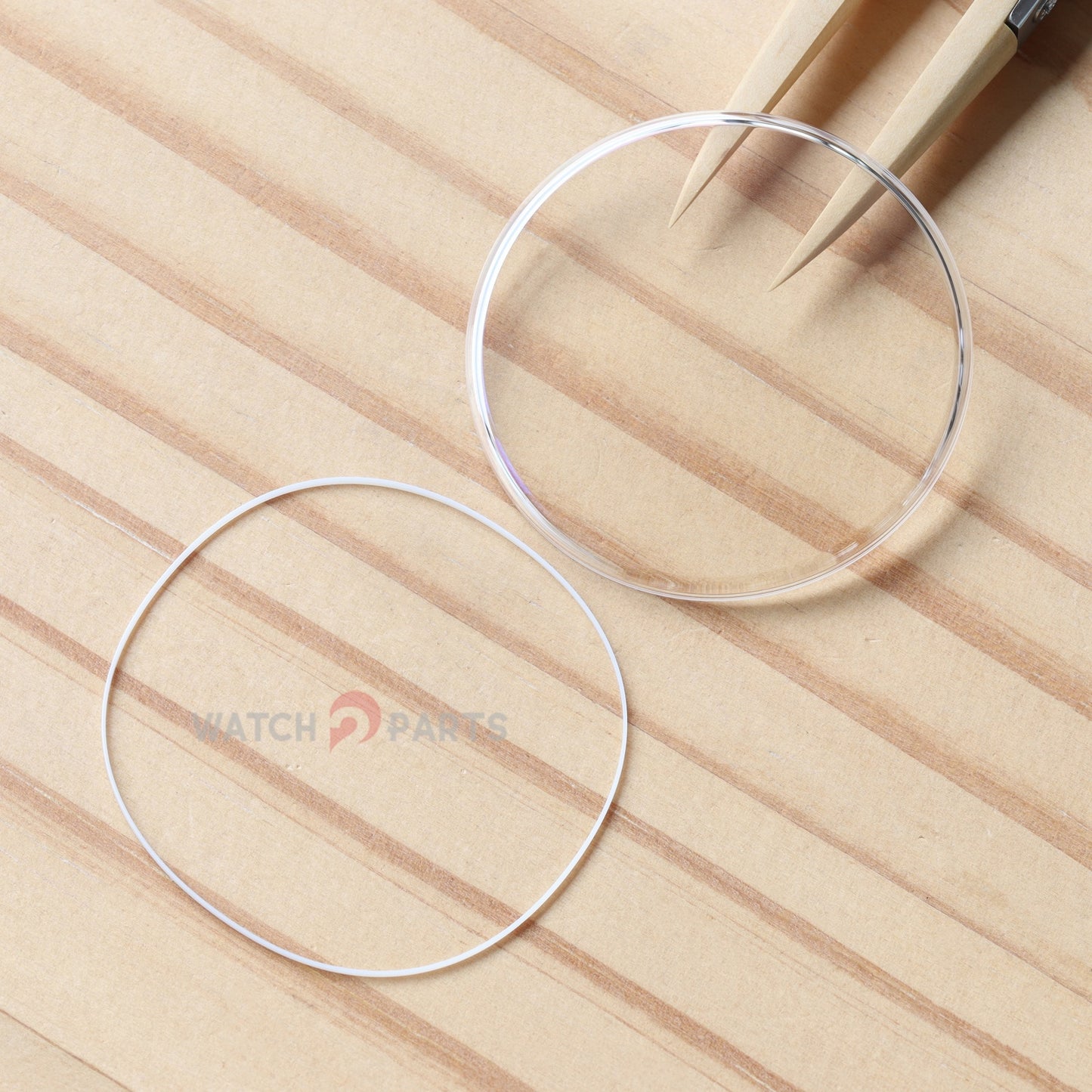 AR Coating Watch Sapphire Crystal&Gasket for IWC Portofino Hand-Wound IW5161/5045/5033/5035 45mm Glass - watch2parts