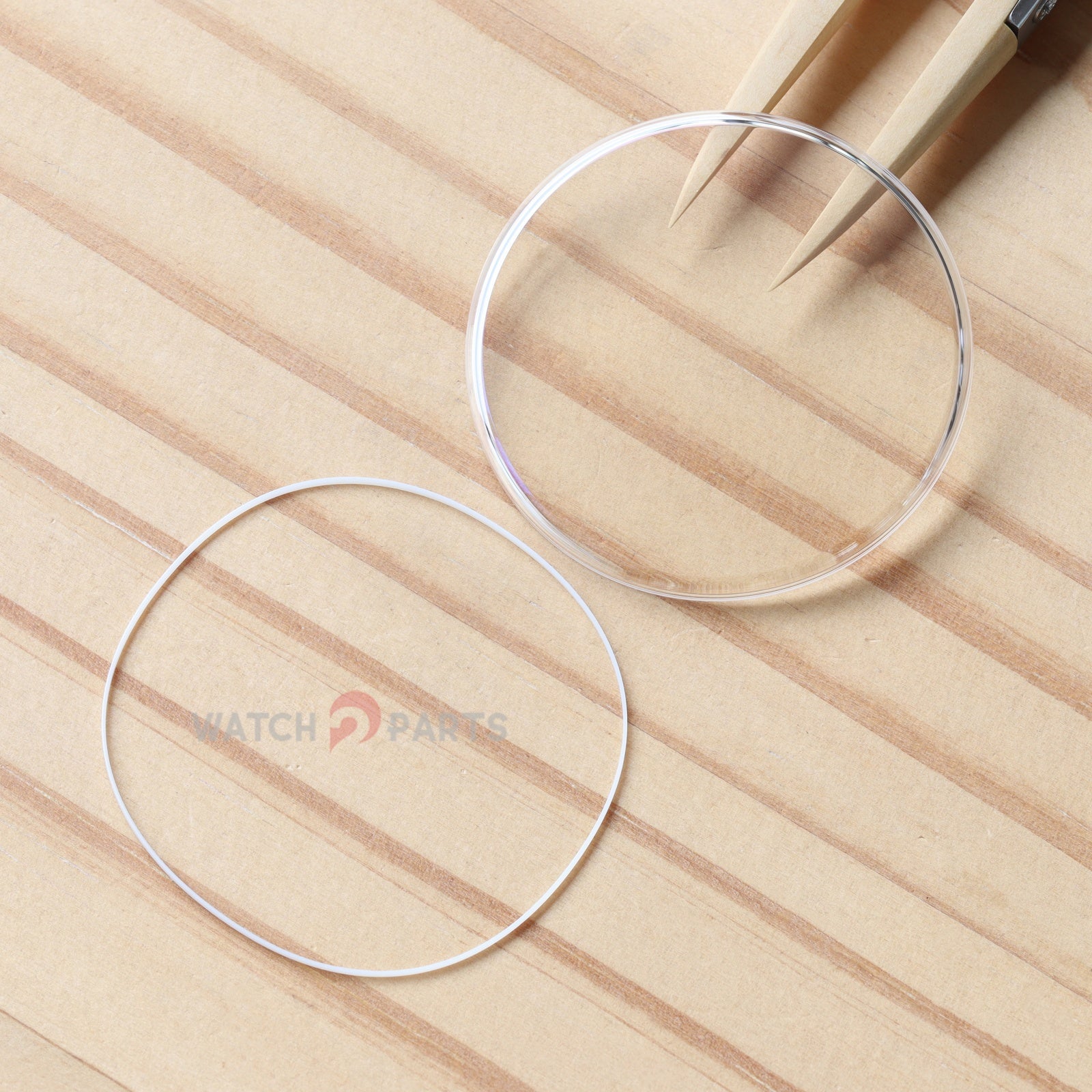 AR Coating Watch Sapphire Crystal&Gasket for IWC Portofino Hand-Wound IW5161/5045/5033/5035 45mm Glass - watch2parts