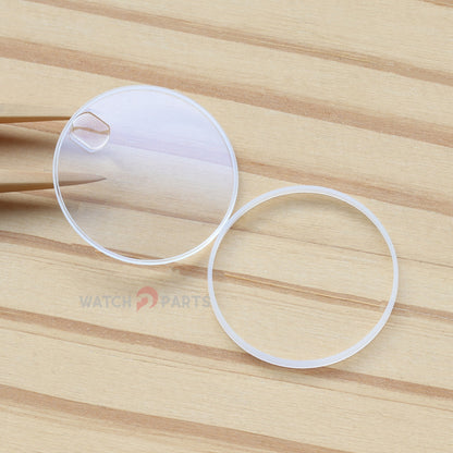 Watch Sapphire Crystal for Tudor Prince Oysterdate 72033/72034/72000 32mm Watch Glass Date Window