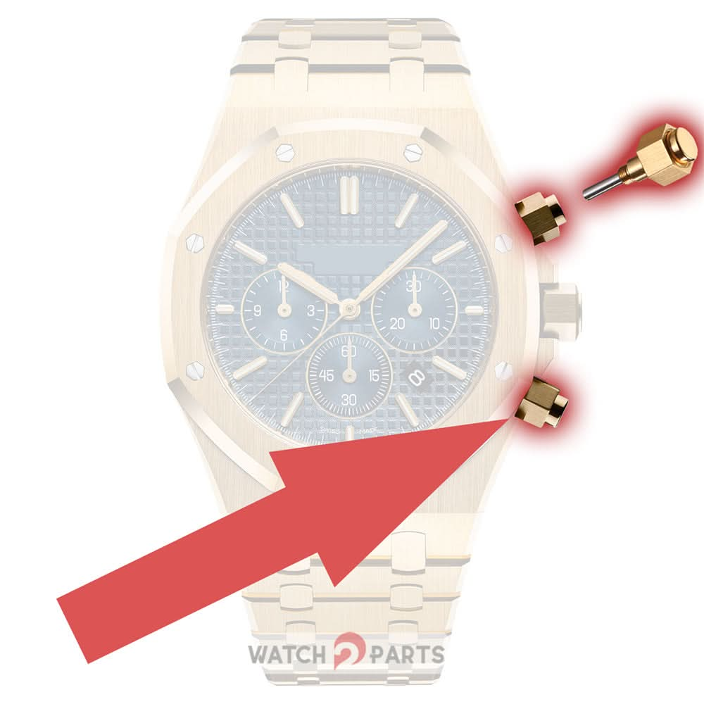 26320 Pusente de reloj cronógrafo para AP Audemars Piguet Royal Oak 41 mm Botón Push