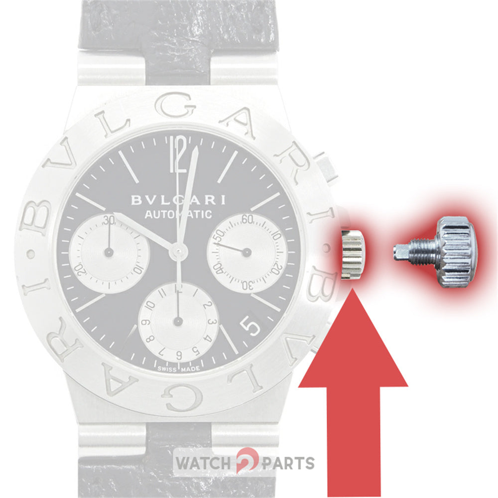 CH35B screw crown for BVLGARI Diagono Sports' 35mm watch