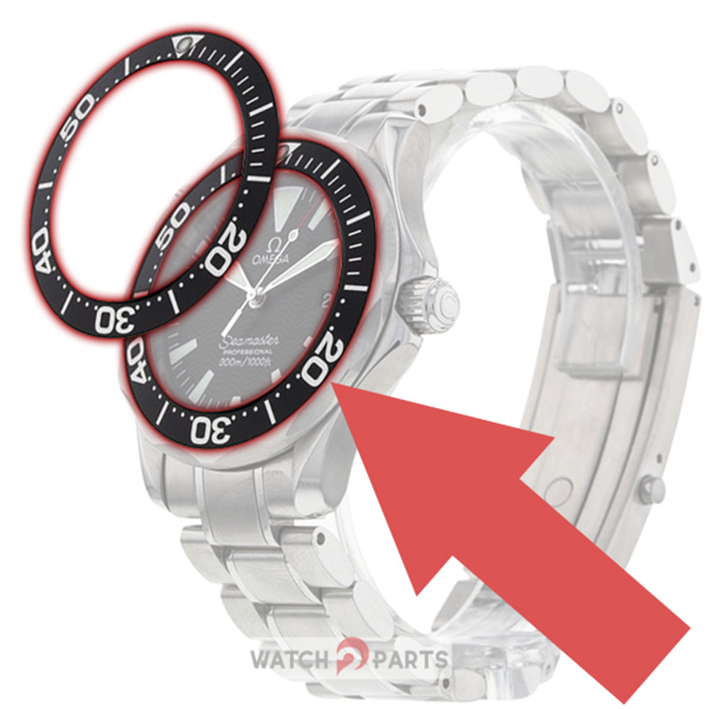 aluminium watch bezel for Omega Seamaster Diver 300M 36mm watch