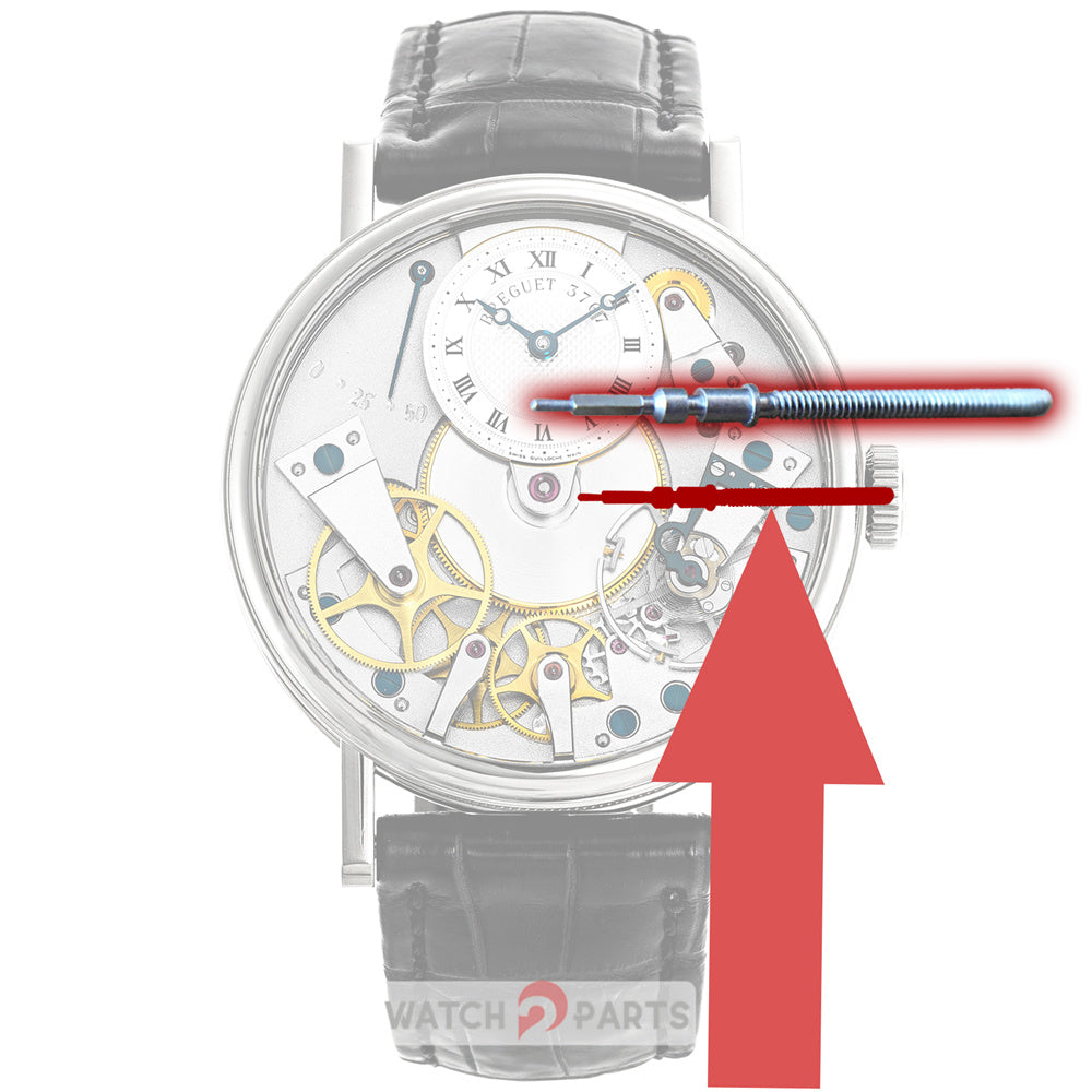 watch crown winding stem for Breguet Caliber 507DR movement