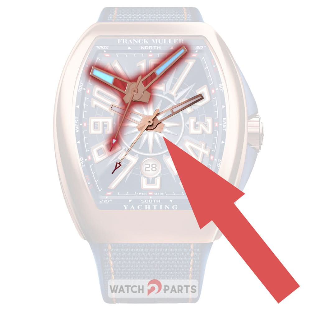 Aluminium en alliage HEURES MINUTES SECONDES SETTES POUR FRANCK MULLER VANGUARD FM V45 Watch A10 Mouvement