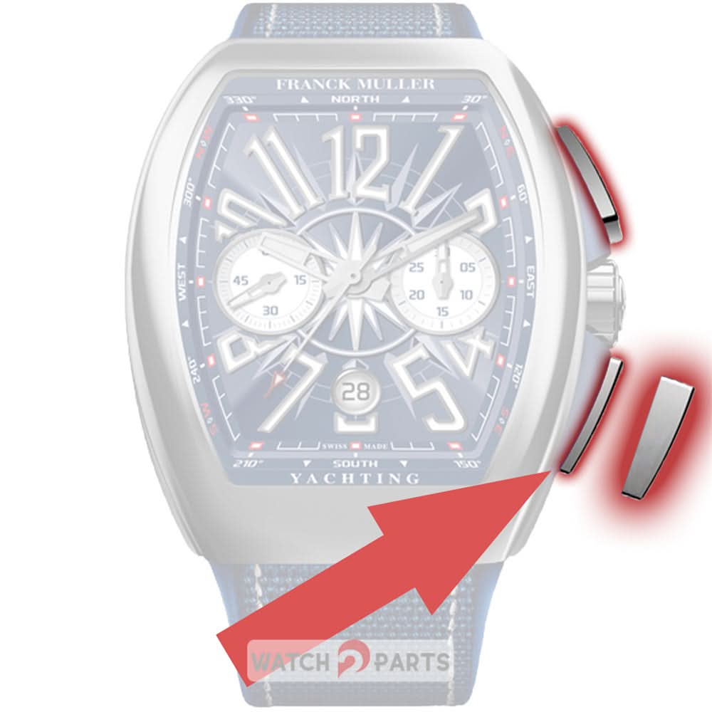 Regarder le bouton Pusher pour FM Franck Muller Vanguard Yachting V45 Chronograph Watch