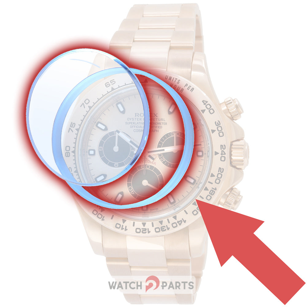 116505 ar coating watch sappnire crystal Glass fit for Rolex Cosmograph Daytona Mens' Watch