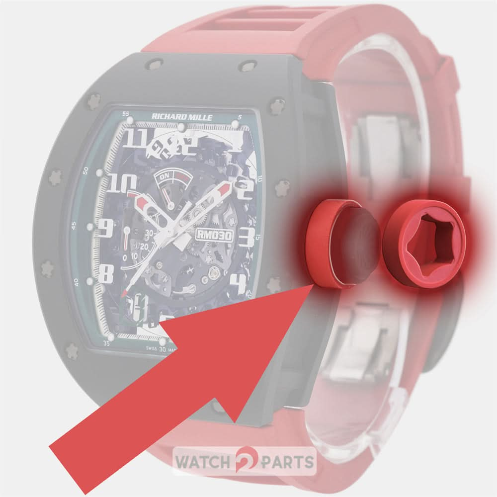 REGARDER LA COURONE RAGNE POUR RICHARD MILLE RM030 RM029 Pièces de montres