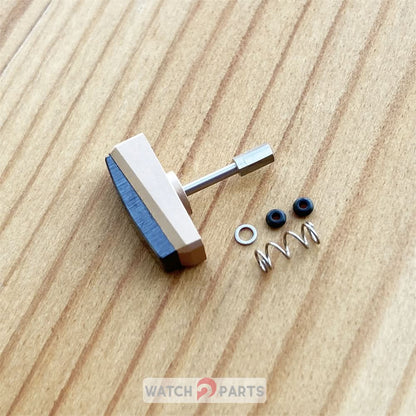 18K rose gold pusher for AP Audemars Piguet ROO Royal Oak Offshore 44mm Chronograph watch - watch2parts