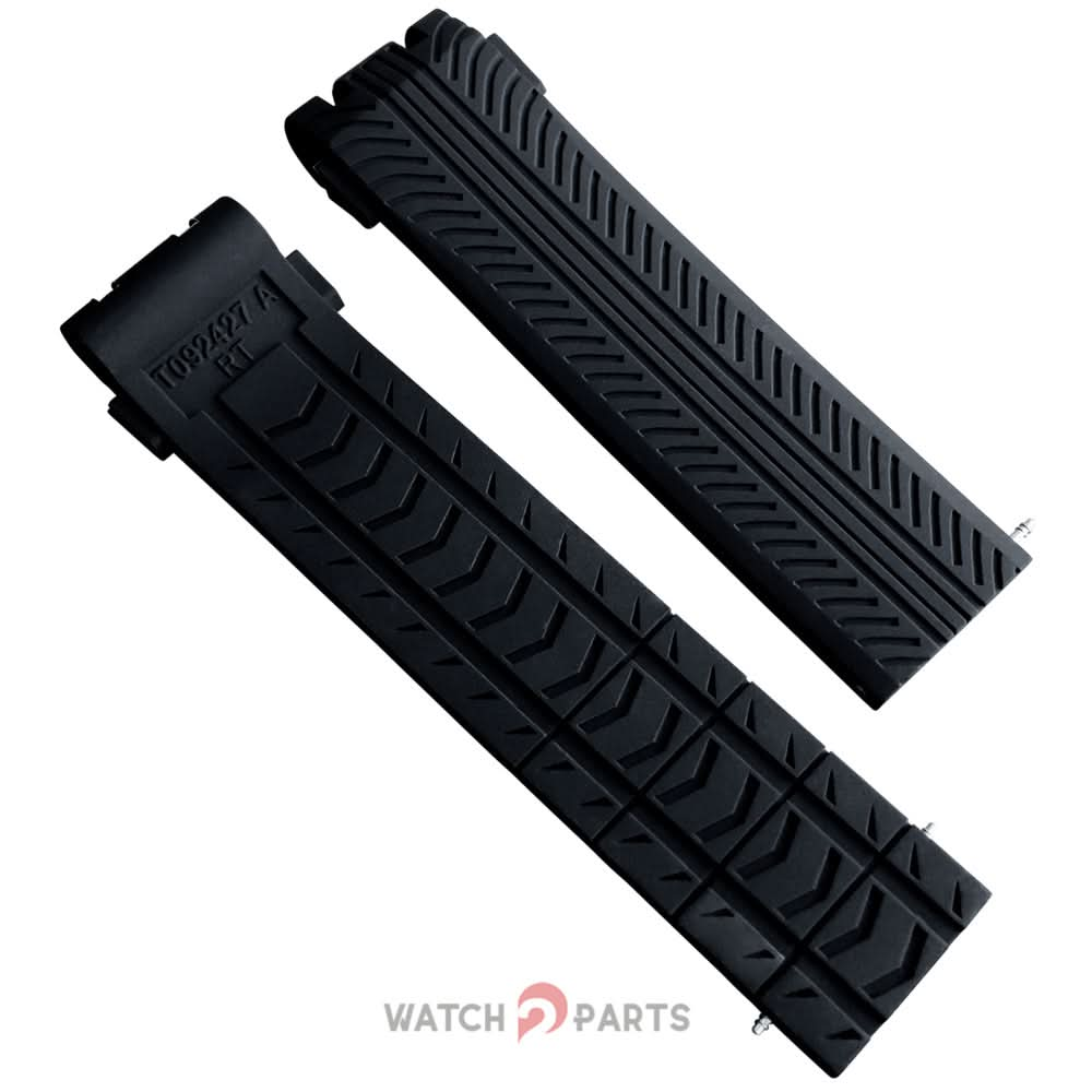 rubber band strap for Tissot T-Race MotoGP Chronograph Men's watch T092.427 - watch2parts