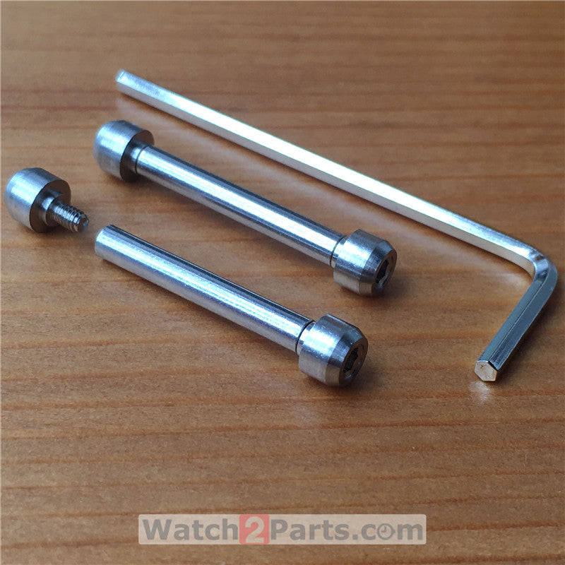 watch rubber band screw tube link kit for TS Tissot T-Sport T092 watch strap - watch2parts