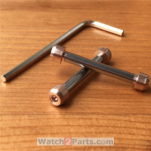 watch rubber band screw tube link kit for TS Tissot T-Sport T092 watch strap - watch2parts