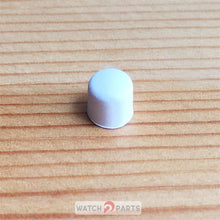 white and brown rubber crown cover/pusher sheath for AP Audemars Piguet Royal Oak Offshore 37mm lady's watch - watch2parts