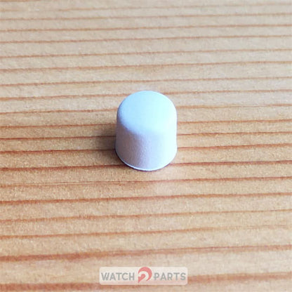 white and brown rubber crown cover/pusher sheath for AP Audemars Piguet Royal Oak Offshore 37mm lady's watch - watch2parts