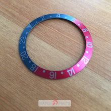 37.6mm retro aluminum blue&red Pepsi bezel for Rolex GMT 16710 watch - watch2parts