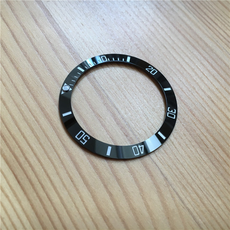 Luminous ceramic watch bezel inserts for Rolex Submariner 116610 watch(carve letter) - watch2parts