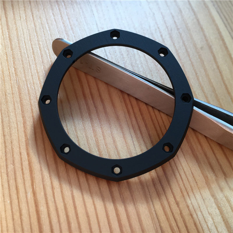 Rubber coating steel bezel inserts for AP Audemars Piguet Royal Oak Offshore 42mm 25940 automatic watch - watch2parts