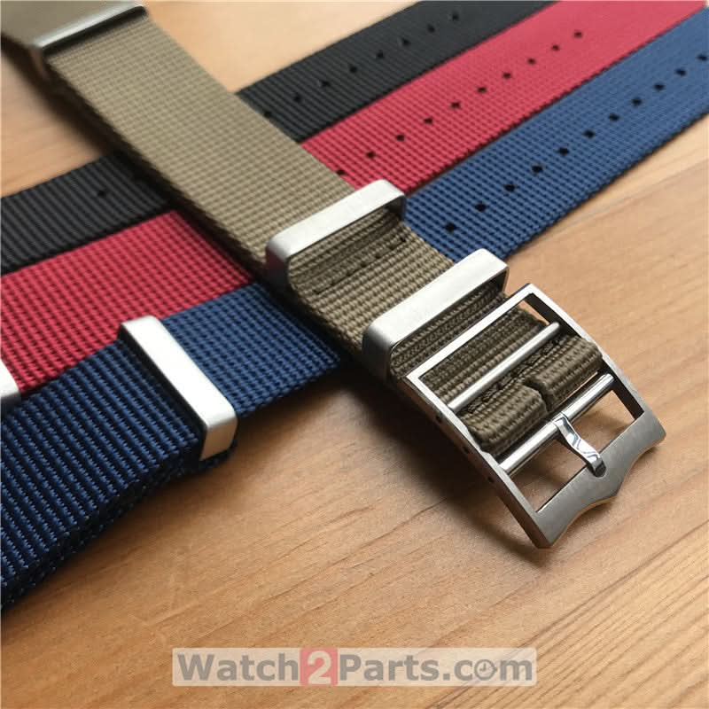 nylon watch band for Tudor Black Bay 43mm automatic mechanical watch - watch2parts